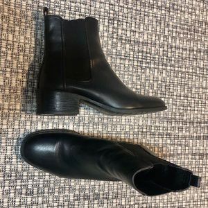 salt heeled chelsea boot